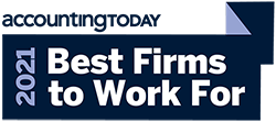AccountingToday Best Firms to Work For 2021