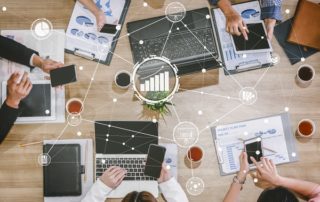 Data Analysis for Business and Finance Concept.